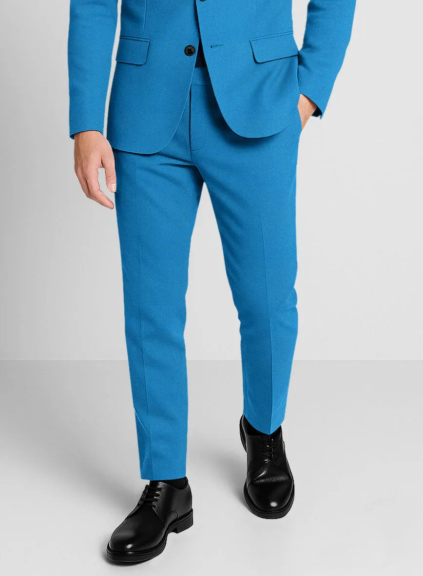 Azure Napoli Stretch Light Weight Cotton Suit