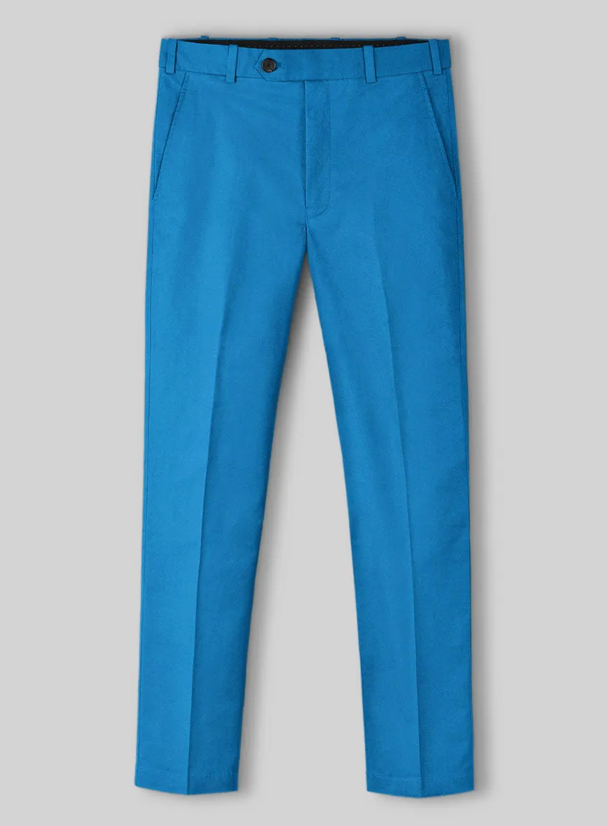 Azure Napoli Stretch Light Weight Cotton Suit
