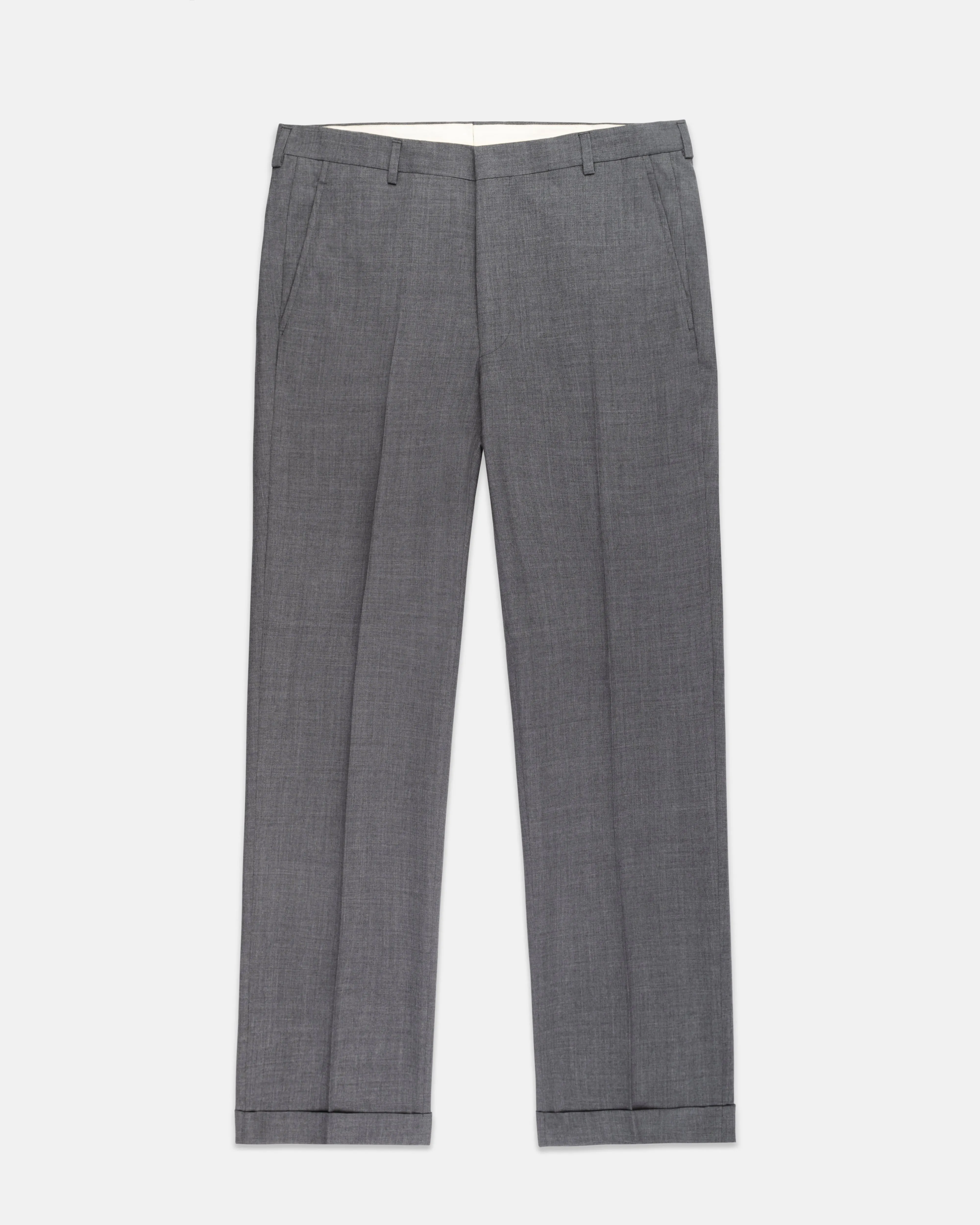 CAMBRIDGE GREY FOX AIR WOOL TROUSERS