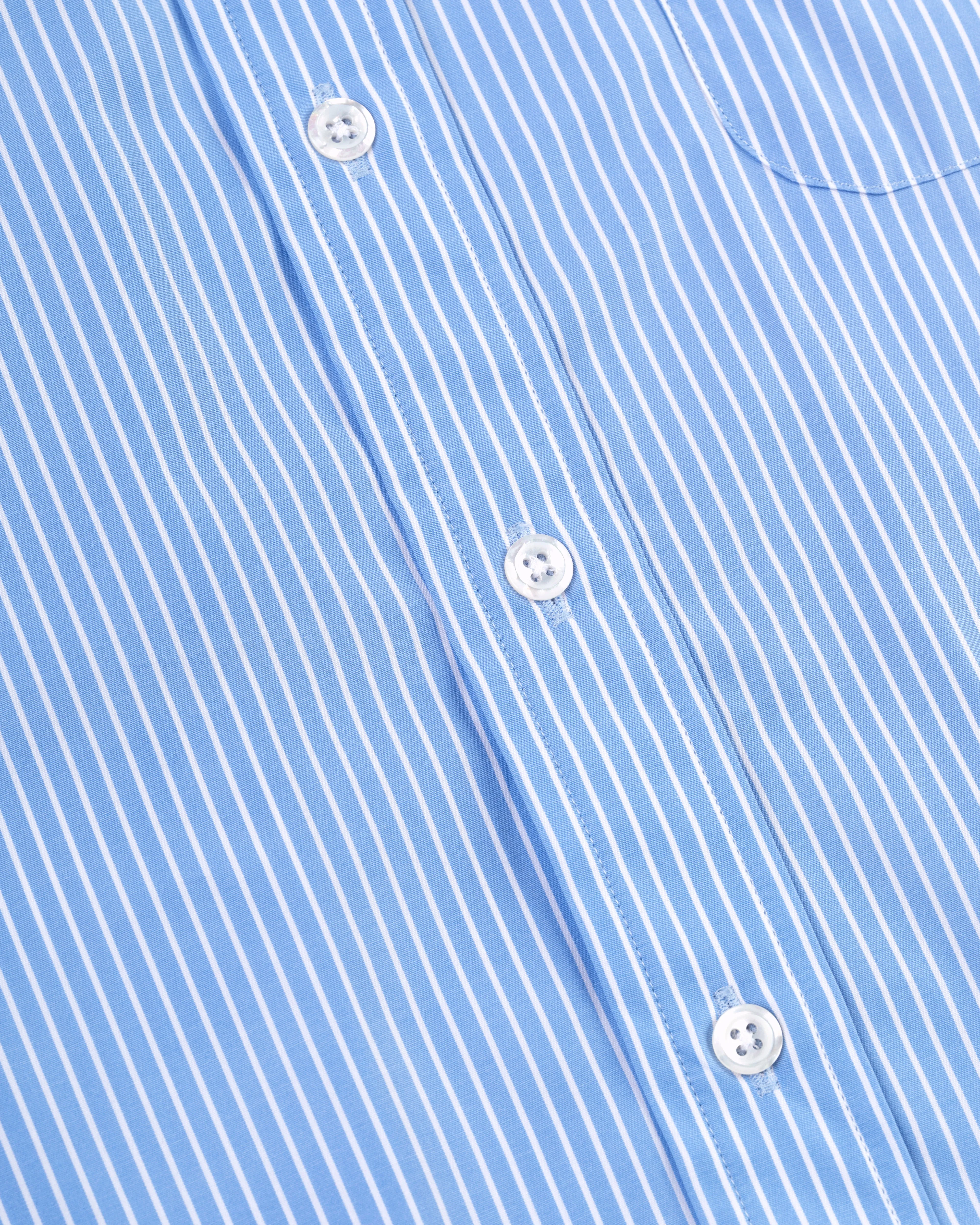 GOLD LABEL DRESS SHIRT - BLUE BANKER STRIPE