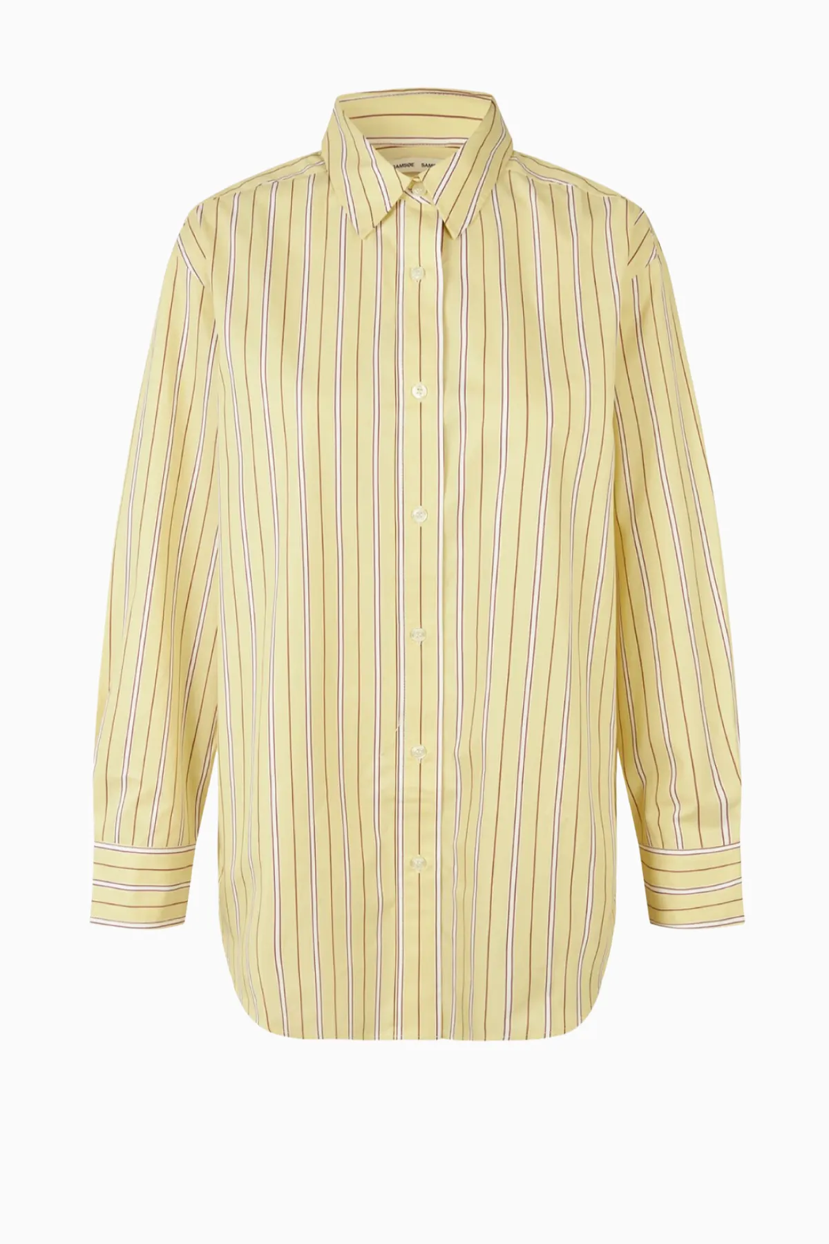 Samse Samse Salova Shirt - Dusty Yellow Stripe