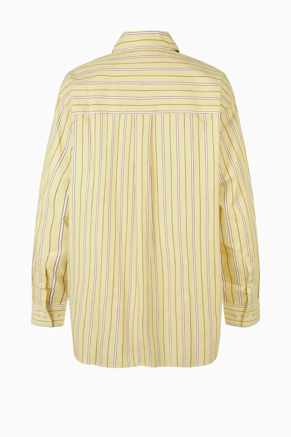 Samse Samse Salova Shirt - Dusty Yellow Stripe