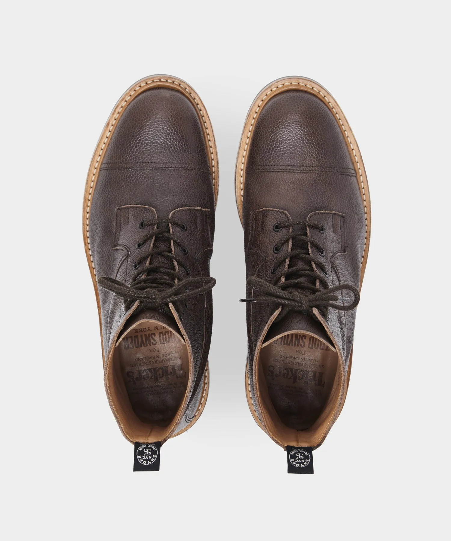 Todd Snyder x Tricker's Allan Toe Cap Super Boot