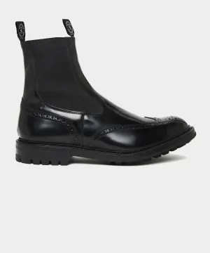 Todd Snyder x Tricker's Henry Wing Cap Chelsea Leather Boot