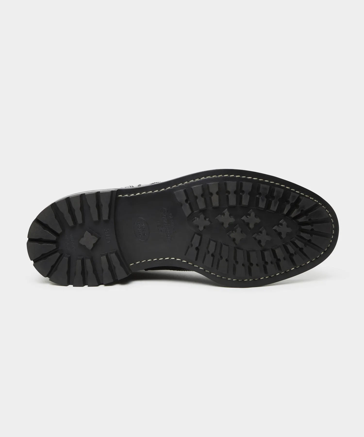 Todd Snyder x Tricker's Henry Wing Cap Chelsea Leather Boot